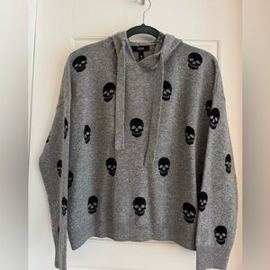 Bloomingdale's Cashmere Hoodie Sweater